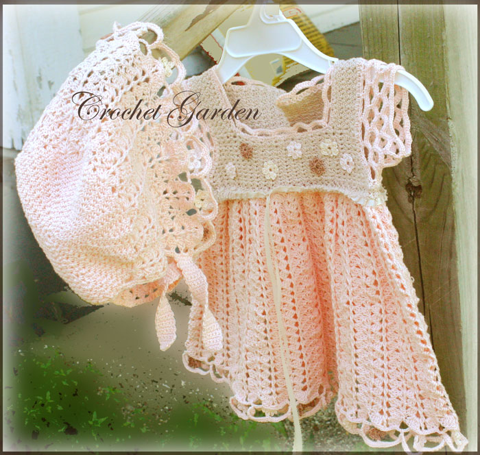 Garden Lullaby Baby Dress - Click Image to Close