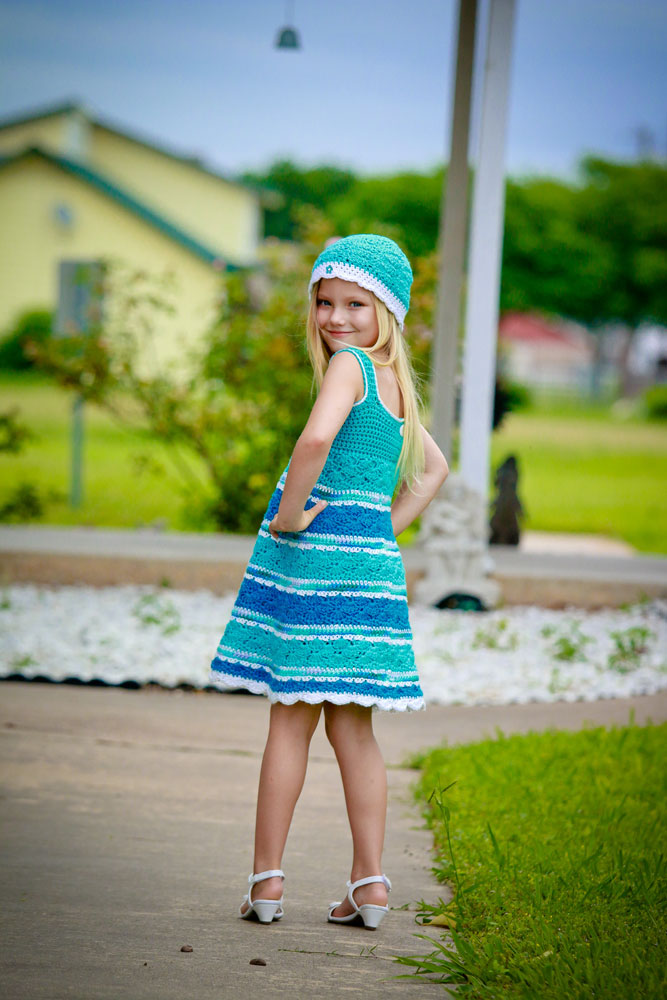 Seaside Girl Crocheted Sundress - Click Image to Close