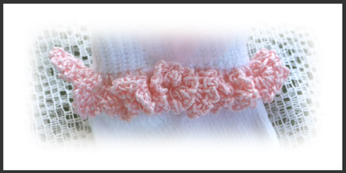 Dainty Lacy Sock Trims - Click Image to Close