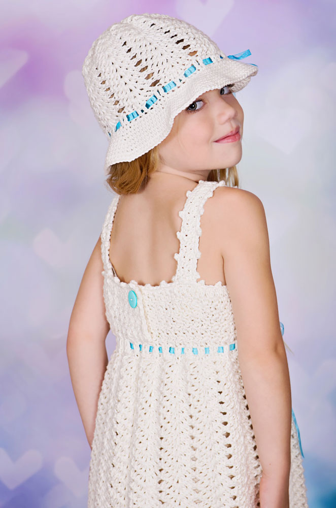 Wishes - Sundress and Sunhat Crochet Pattern - Click Image to Close