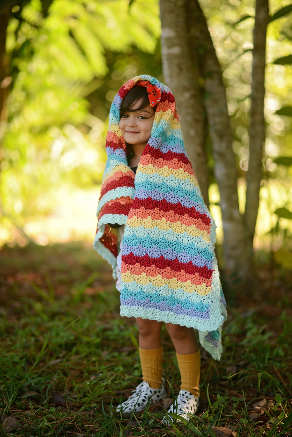 Chasing Rainbows Afghan - Click Image to Close