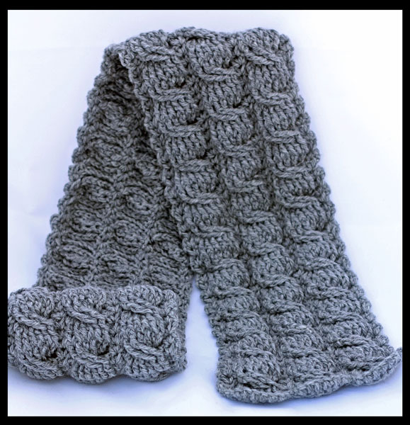 Forest Trails Cable Scarves