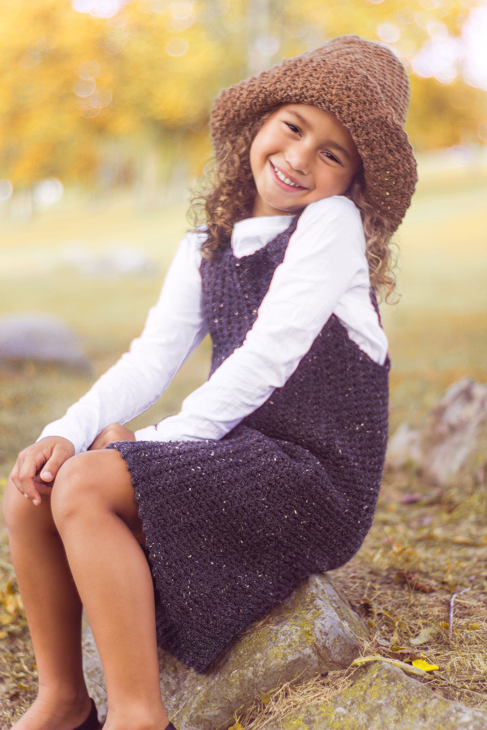 Wool Jumper With Oversized Hat - Click Image to Close