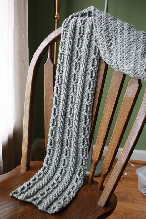 Mountain Range Scarves (Cable)