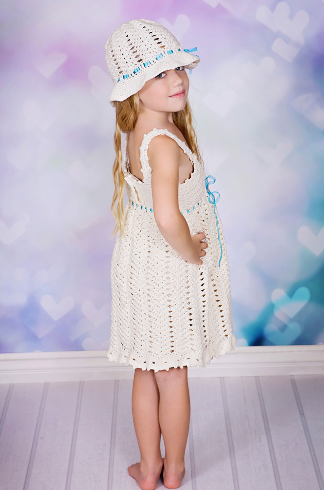 Wishes - Sundress and Sunhat Crochet Pattern - Click Image to Close